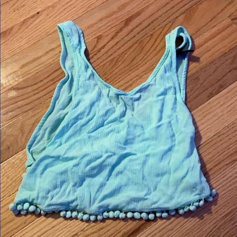 Blue Forever21 tank top size small